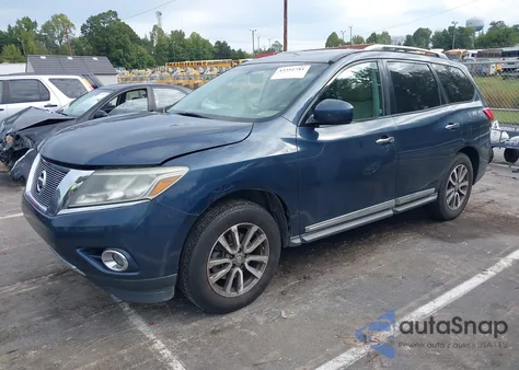 2013 Nissan Pathfinder Sl z USA, uszkodzony, nr VIN 5N1AR2MNXDC670604